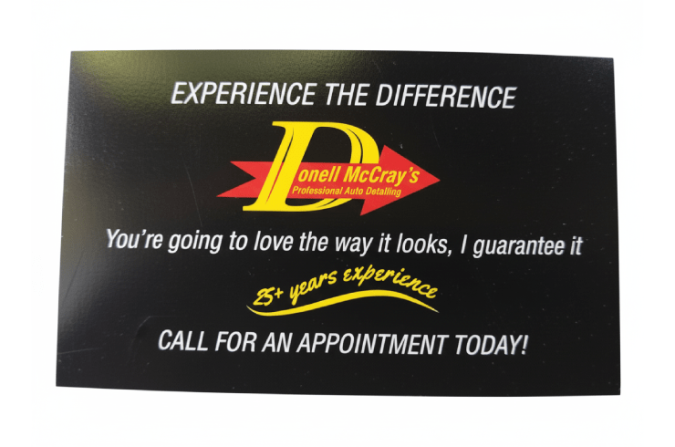 Donell McCrays's Professional Auto Detailing